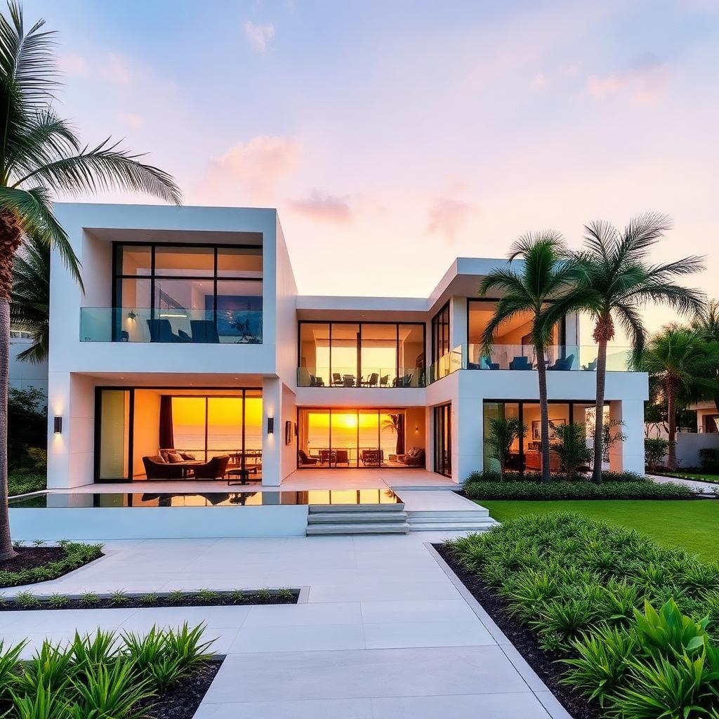 Modern family villa — Coral Gables