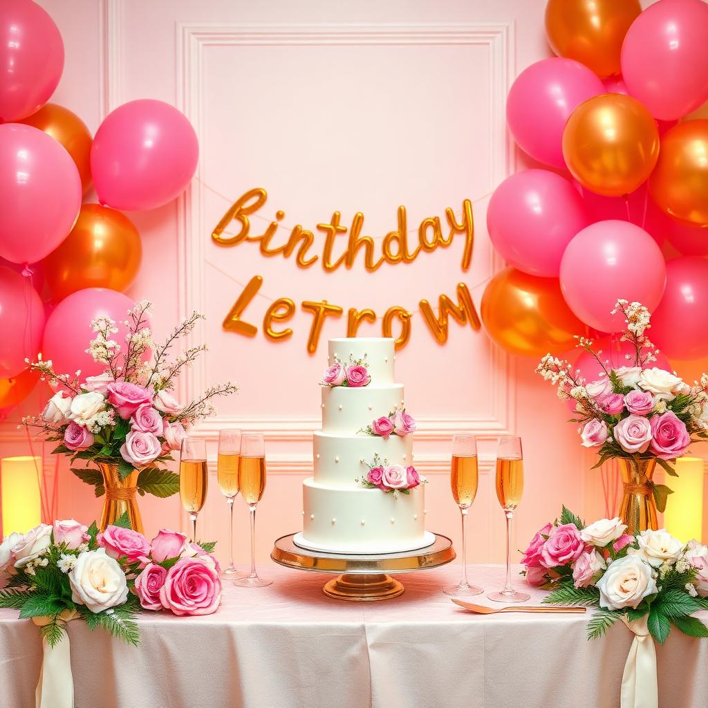 Milestone birthday celebration